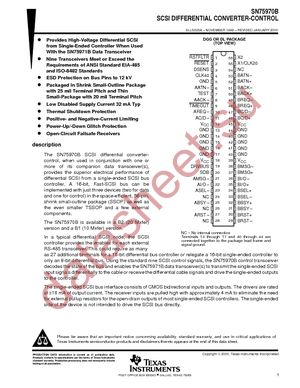 SN75970B1DLR datasheet  